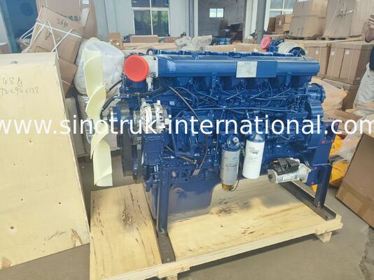 Motore diesel WEICHAI Euro III da 460 CV. Alta coppia e bassa manutenzione.