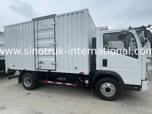SINOTRUK HOWO Camion furgonato ad alta sicurezza da 10-15 tonnellate Specchietto retrovisore grandangolare Bianco