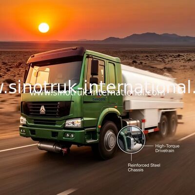 Autocisterna SINOTRUK HOWO 16-20CBM 6X4 LHD 290HP Euro2
