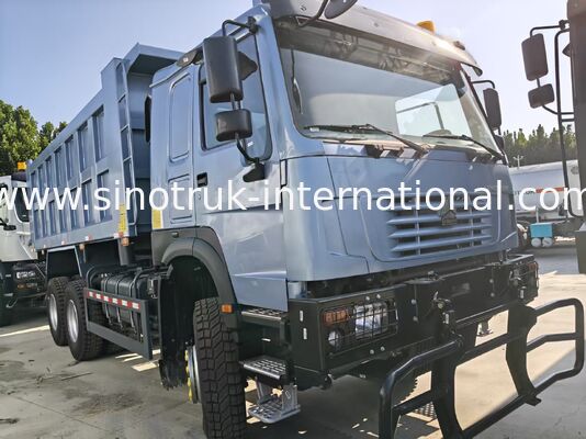 SINOTRUK HOWO 371 6×4 Dump Truck, HW76 Cabina, 5600 mm Tipper a punta media