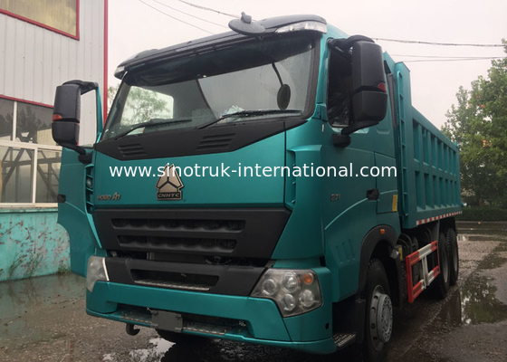 Autocarro con cassone ribaltabile del ribaltatore di SINOTRUK HOWO A7 per le tonnellate di ruote di RHD 10 delle costruzioni 30 - 40