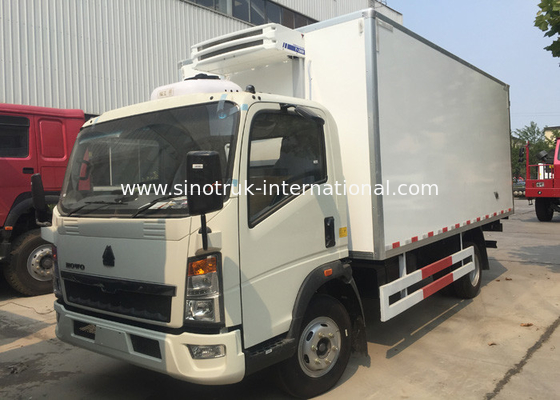 Camion e furgoni refrigerati luce, camion ambientale della scatola del guardiamarina