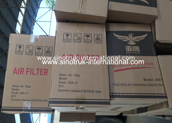 Filtro dell'aria resistente WG9725190102 dei pezzi di ricambio del camion di iso per SINOTRUK HOWO