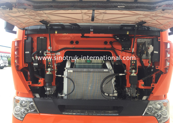 Il camion internazionale del trattore del motore diesel di Sinotruk si dirige verso il cantiere