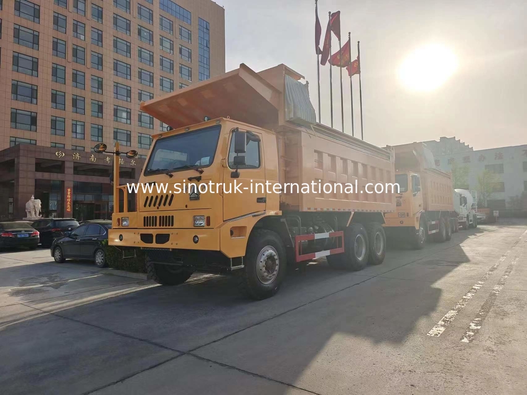 estrazione mineraria Tipper Dump Truck 371HP di 6X4 LHD 70 tonnellate di SINOTRUK HOWO per industria estrattiva