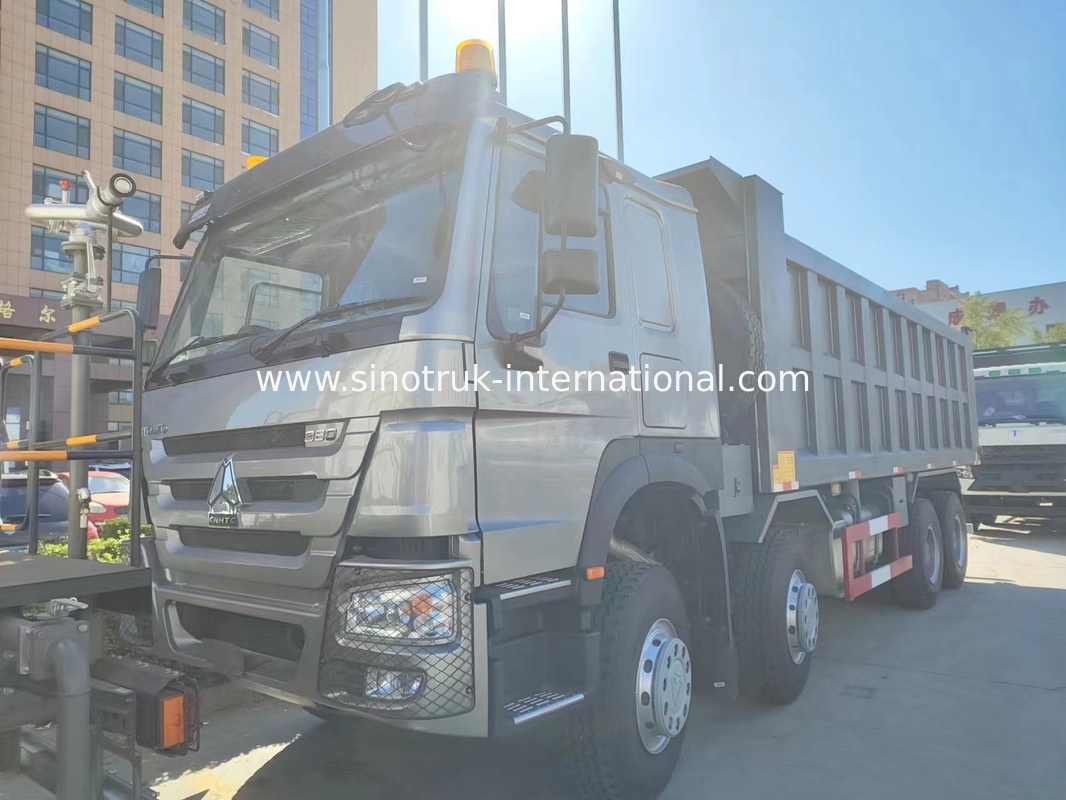 RHD 8×4 12 ruote Alta potenza HOWO 26CBM Tipper Truck 380HP Basso consumo di carburante