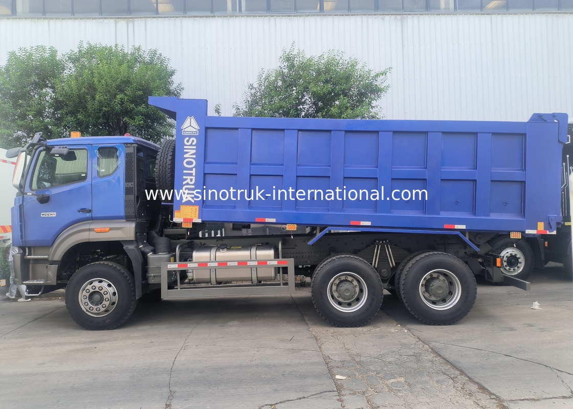 Sinotruk Howo Dump Truck Nx 6 × 4 Rhd 10 Ruote H77L Cabina Euro 2