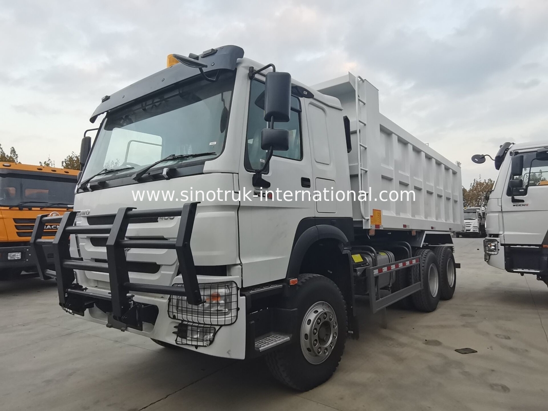 SINOTRUK HOWO 400HP camion di scarico per la costruzione A7 lampada di avvertimento del paraurti militare