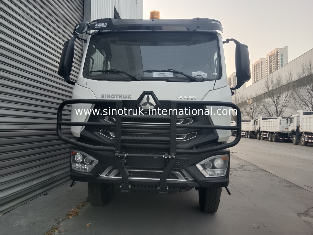 SINOTRUK HOWO 400 CV camion di scarico per la costruzione N7 Militare luci di avvertimento paraurti