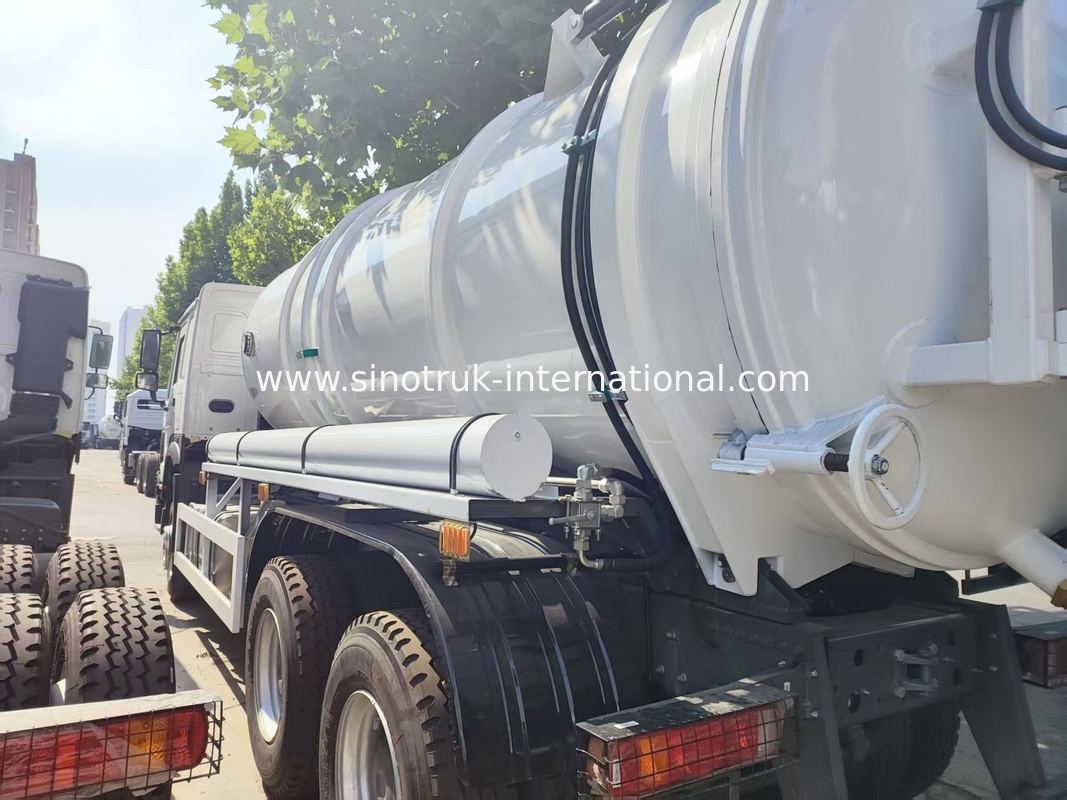 HOWO 6*4 16CBM 380HP Camionetto per la pulizia delle acque reflue