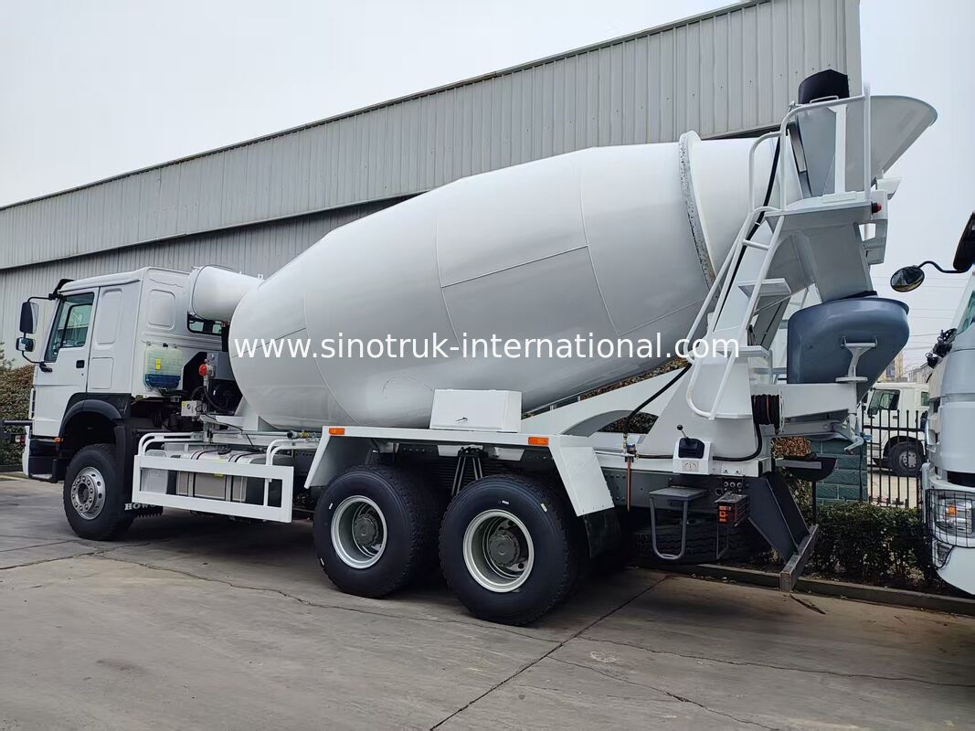 6×4 371HP 12CBM Concrete Mixer Truck with High Efficiency and Strong Power for Heavy-Duty Construction