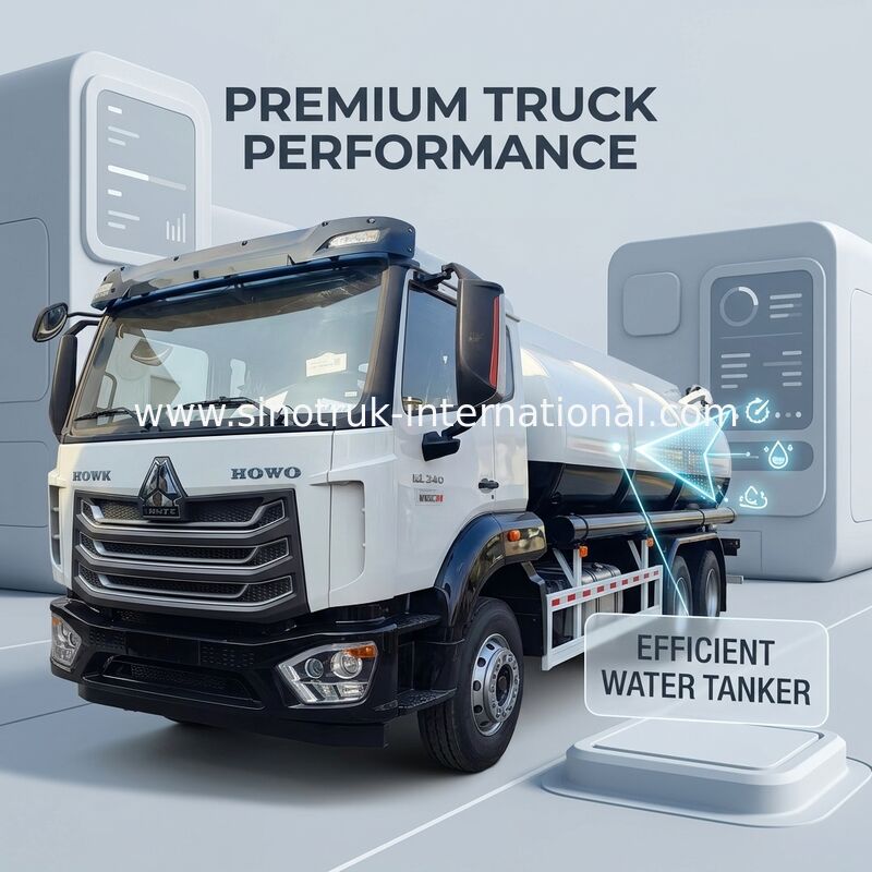 HOWO 300HP 10CBM 4x2 Sewage Suction Truck: potenza pesante, pulizia di precisione ed efficienza senza pari