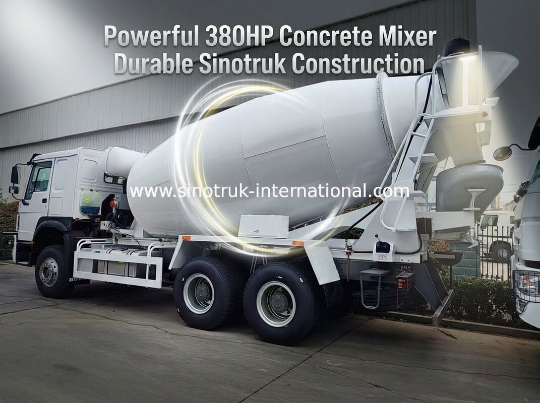Sinotruk Howo Howo Concrete Mixer Truck 10cbm 6 x 4 euro 2 380 CV