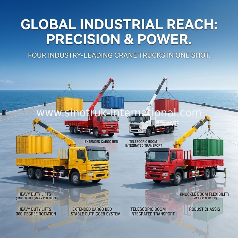 Il rendimento elevato che incastra il camion dell'asta ha montato l'altezza di elevazione della gru 6X4 290HP 14.5m