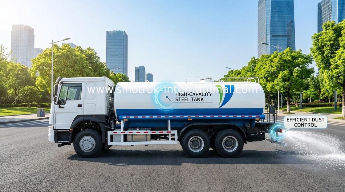 SINOTRUK HOWO Cisterna ad acqua con spruzzatore 10-25CBM 6 X 4 Euro 2 400 CV