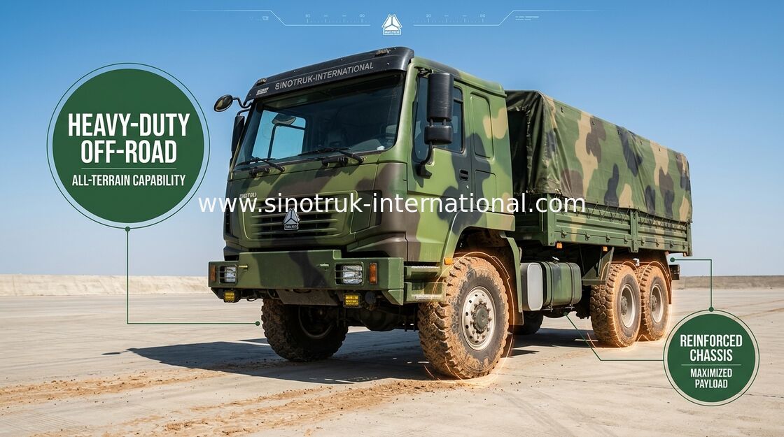 Camion economico del carico 25 tonnellate di 6X4 LHD Euro2 290HP con il regolatore elettrico della finestra