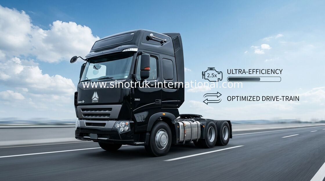 Trattore dell'autocarro con cassone ribaltabile di RHD 6X4 SINOTRUK HOWO 6x4 con il limite di emissione dell'euro 2