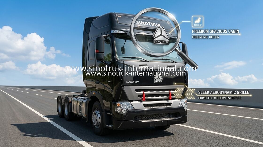 Il rendimento elevato D12.38/il camion del trattore ribaltatore di 380HP HOWO ha approvato l'iso