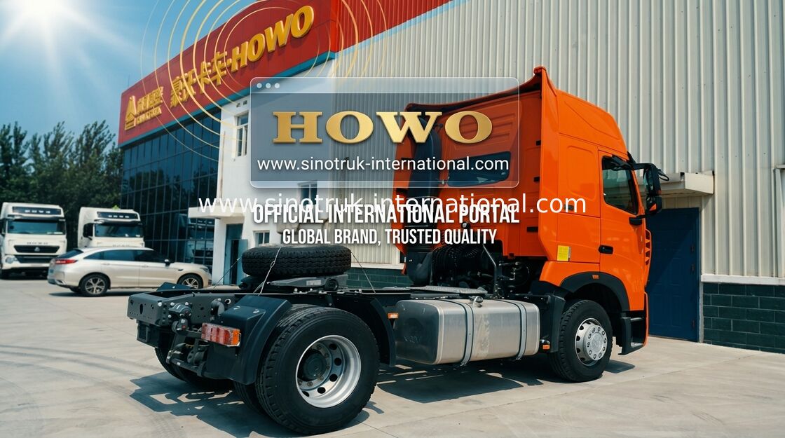 Tipo di azionamento internazionale della testa LHD 4X2 del camion del trattore del motore diesel euro 2