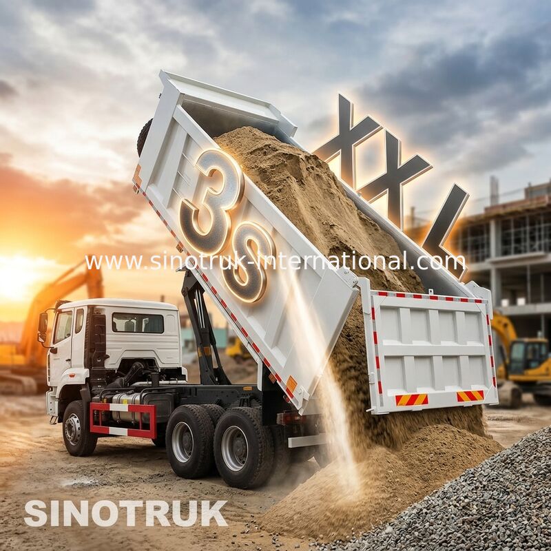 Guida a sinistra o a destra Modello Howo Dump Truck 371 House Power Ultimate Heavy Duty Workhorse