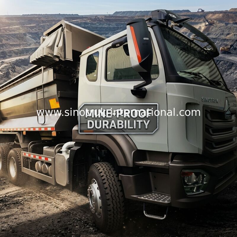 SINOTRUK HOWO LHD 6×4 10 ruote camion-dump di tipo U per 40 tonnellate