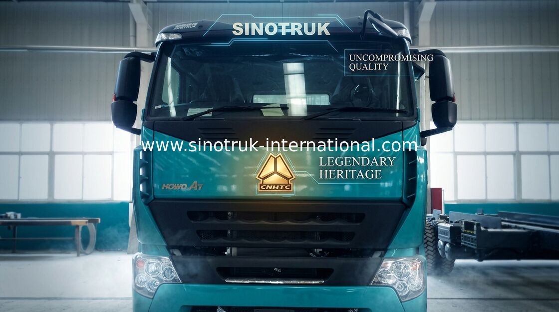 Lunga vita della cabina dell'autocarro con cassone ribaltabile del ribaltatore di estrazione mineraria di RHD SINOTRUK HOWO A7 ZZ3257M3847N1 A7- P