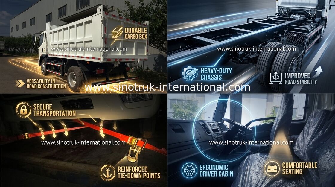 Scarico Tipper Truck For Mining Industry dell'euro III Sinotruk Howo 6x4