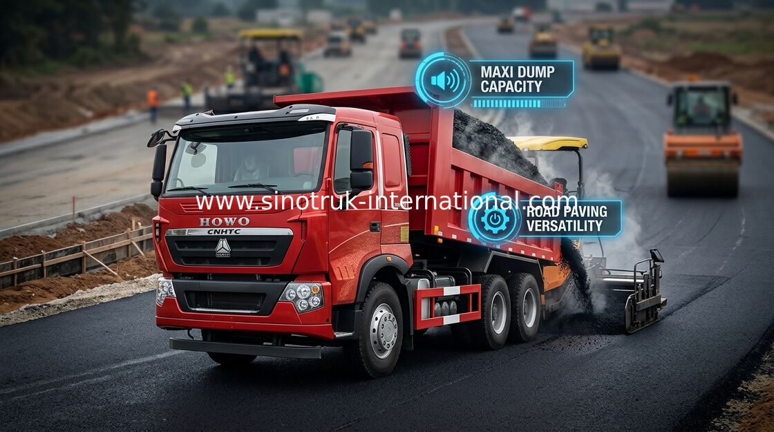 360HP tonnellate di Sinotruk Howo 6x4 di LHD 30 - 40 dell'autocarro con cassone ribaltabile di Howo di internazionale dell'autocarro a cassone