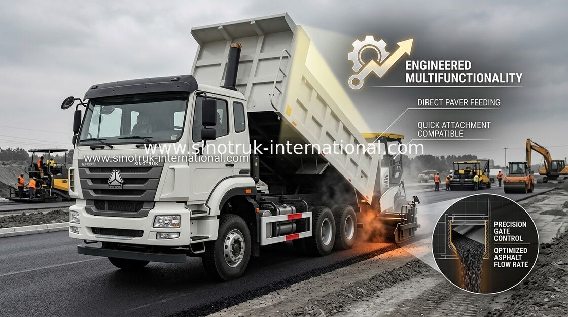 Autocarro con cassone ribaltabile resistente del ribaltatore di SINOTRUK HOHAN ZZ3255N3846B1 per industria estrattiva