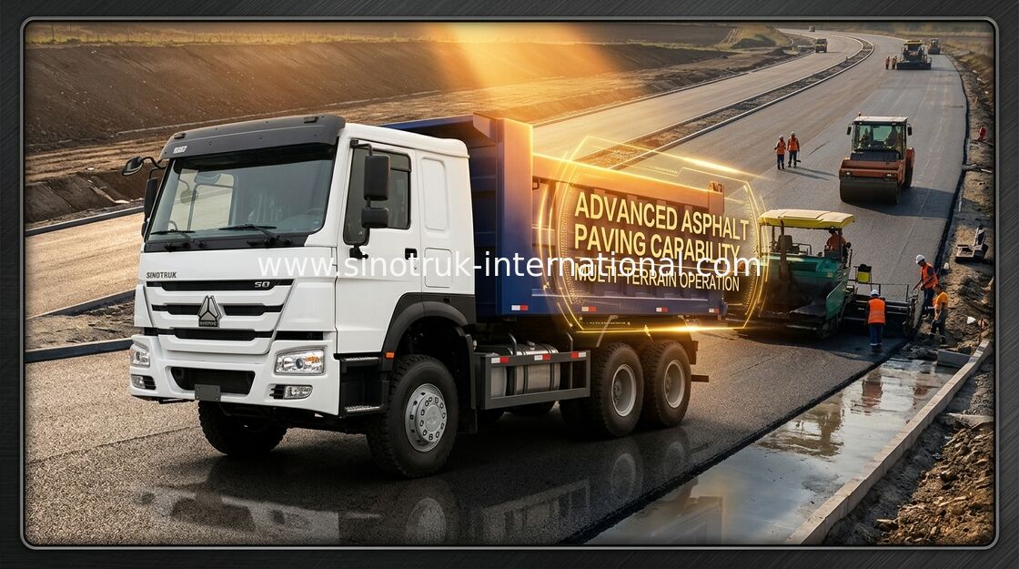 Autocarro a cassone di SINOTRUK HOWO 266HP 6X4 LHD 10 - autocarro con cassone ribaltabile commerciale 25CBM