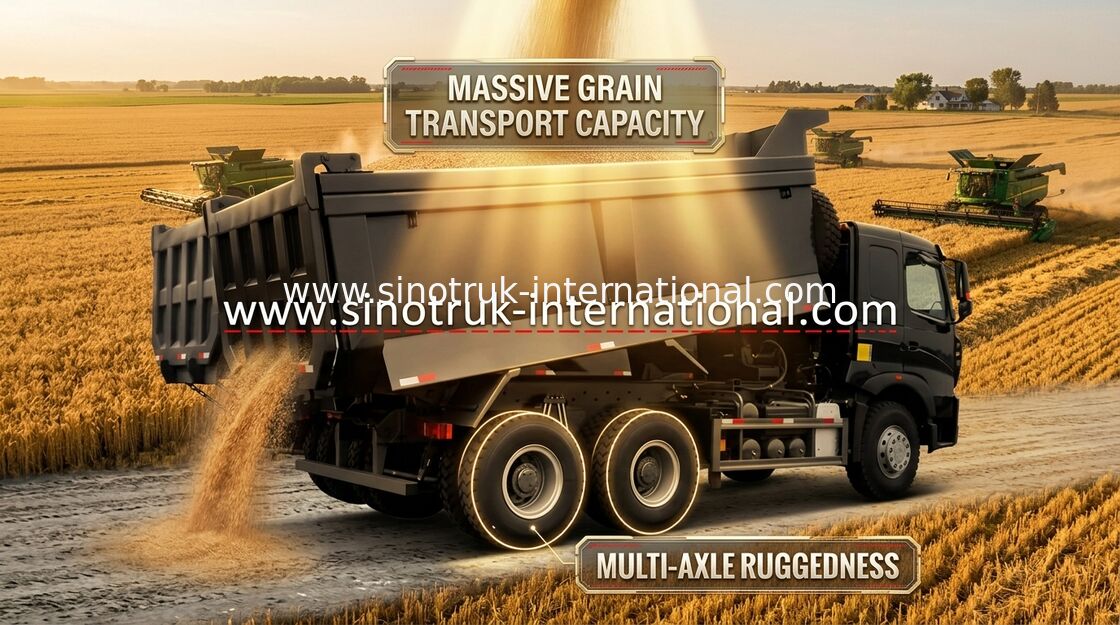 Autocarro con cassone ribaltabile di Sinotruk Howo 20CBM 371HP 6X4 tonnellate di autocarro con cassone ribaltabile pesante di LHD 30 - 40