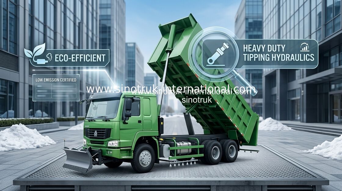 Autocarro con cassone ribaltabile del ribaltatore di SINOTRUK HOWO 371HP 8X4 LHD 31-60tons 20-30CBM ZZ3317N3867W
