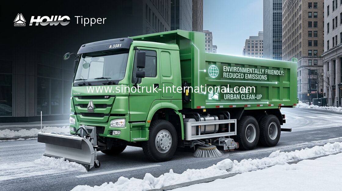 Autocarro con cassone ribaltabile del ribaltatore SINOTRUK HOWO 10wheels LHD 371HP 25tons 10-25CBM ZZ3257N3847A