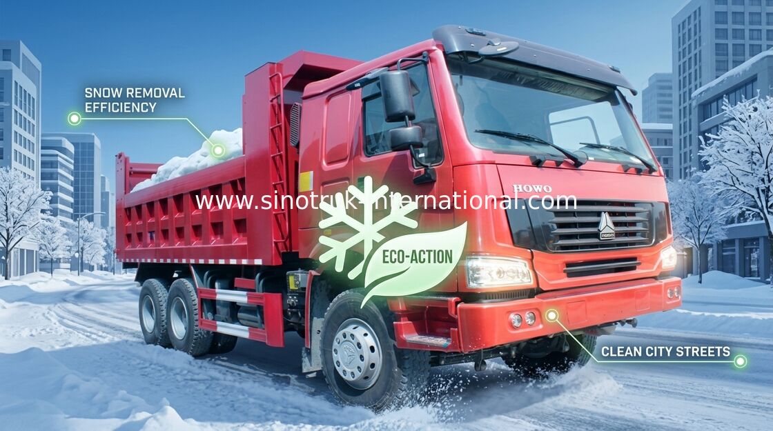 L'autocarro con cassone ribaltabile del ribaltatore di SINOTRUK HOWO 10 spinge 10-25CBM il carico 25-40tons ZZ3257N3647A