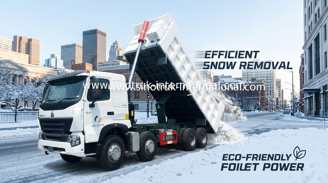 Autocarro con cassone ribaltabile resistente di SINOTRUK HOWO A7 8X4 per costruzione ZZ3317N3867N1