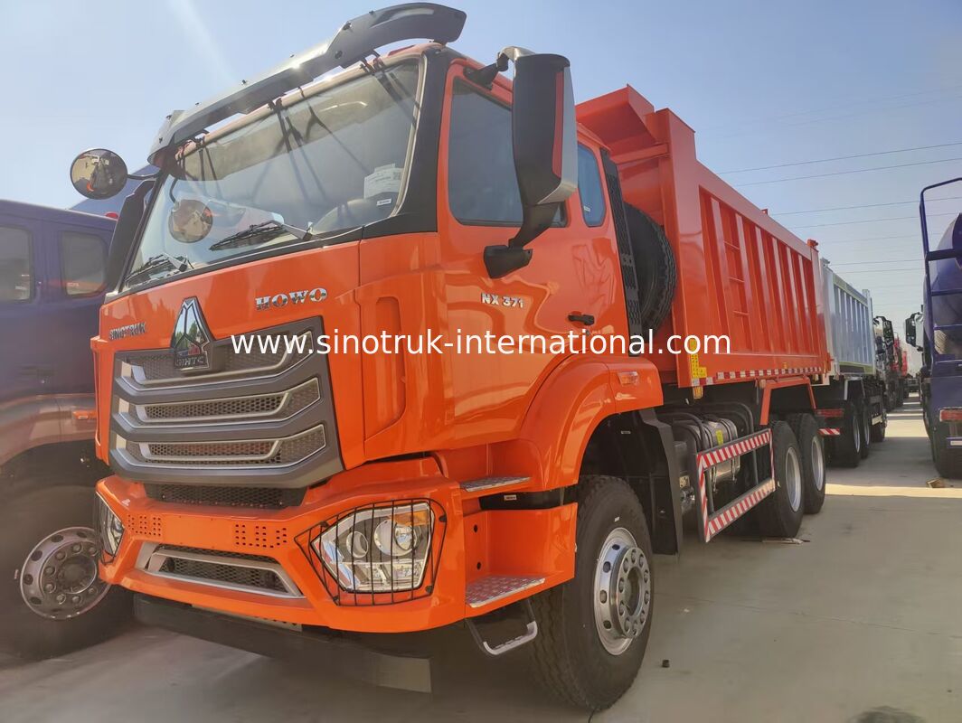 SINOTRUK HOWO-NX 6X4 dump truck con motore da 371 CV per una capacità di carico di 30-40 tonnellate e un trasporto ad alta efficienza