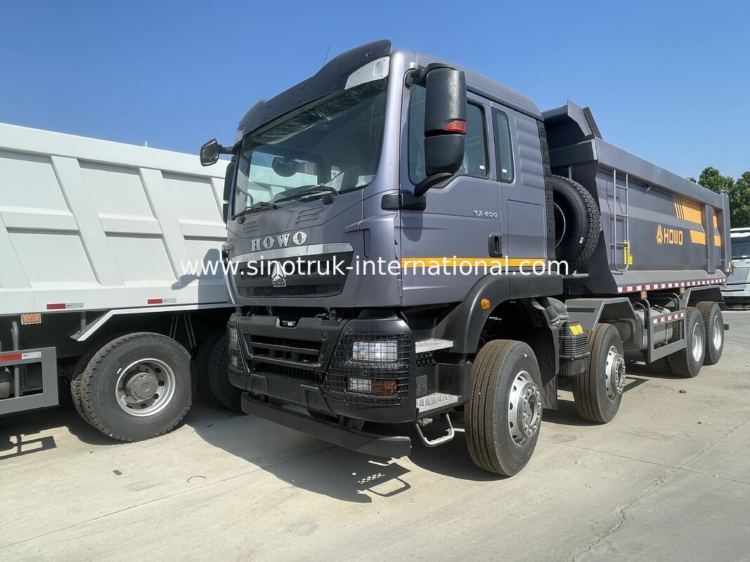 SINOTRUK TX Modello 400HP 8X4 Tipper Dump Truck Costruzione Front Lifting Customization
