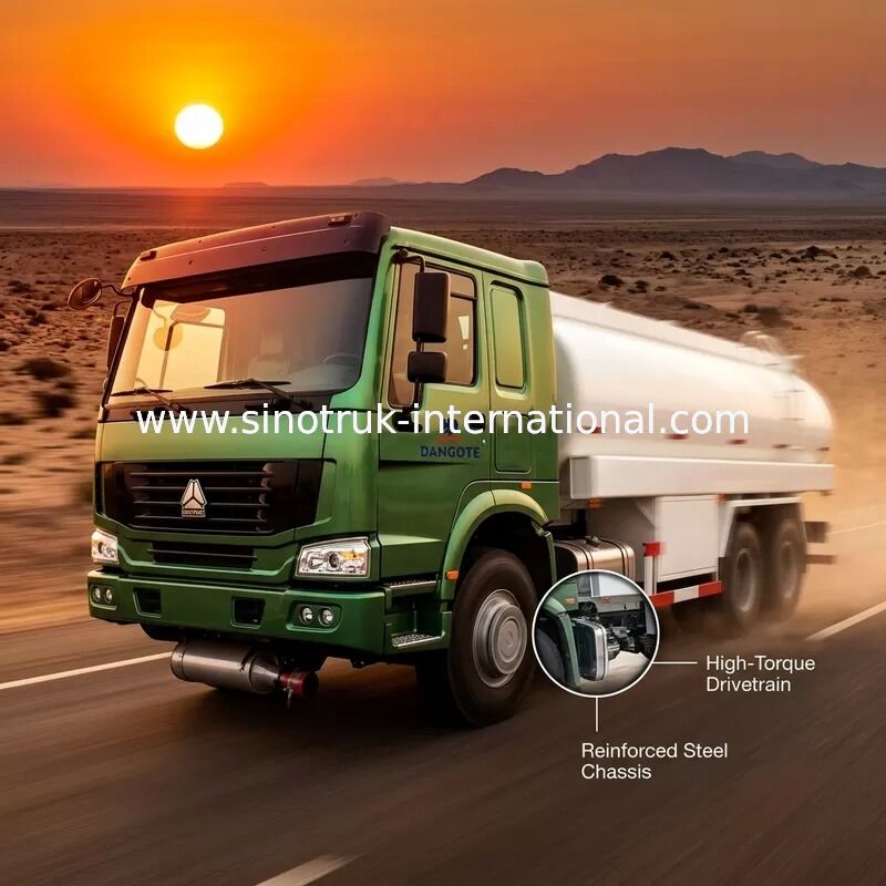 Autocisterna SINOTRUK HOWO 16-20CBM 6X4 LHD 290HP Euro2