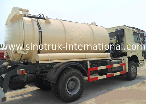 Big Capacity Vacuum Sewage Suction Truck 8-12CBM