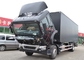 Semi- Trailer Cargo Van Truck SINOTRUK HOWO 16-20 Tons 4X2 LHD 290HP