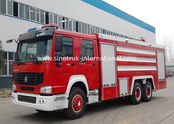 camion di estinzione di incendio di 20CBM LHD 6X4, camion di salvataggio del fuoco della schiuma di emergenza