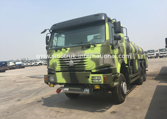 Camion cisterna di olio combustibile militare 16 - 25 capacità elevata dell'euro 2 336 HP di LHD 6X6 di CBM