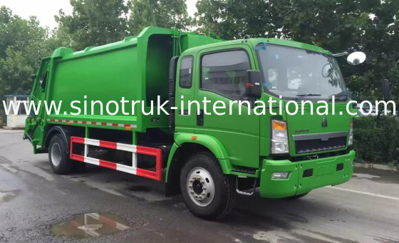 SINOTRUK HOWO ha compresso il camion 4×2 LHD della raccolta dei rifiuti del compattatore