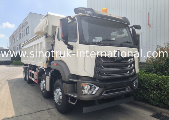 × 4 di Sinotruk Howo Tipper Dump Truck Brand New 380Hp Rhd 12Wheels 8