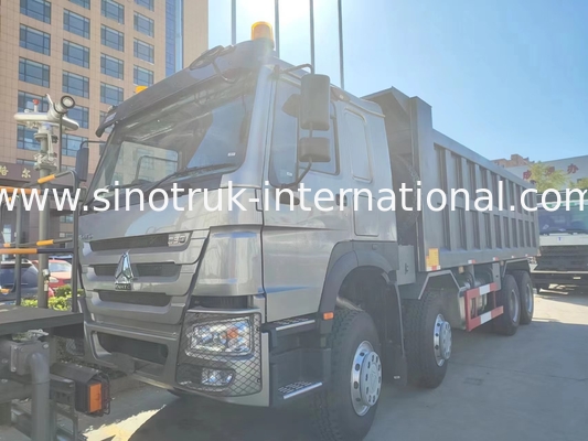 RHD 8×4 12 ruote Alta potenza HOWO 26CBM Tipper Truck 380HP Basso consumo di carburante