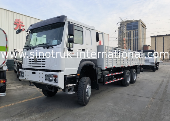 Sinotruk Howo Nuovo camion da carico 6 × 6 a trazione integrale Lhd 10 ruote