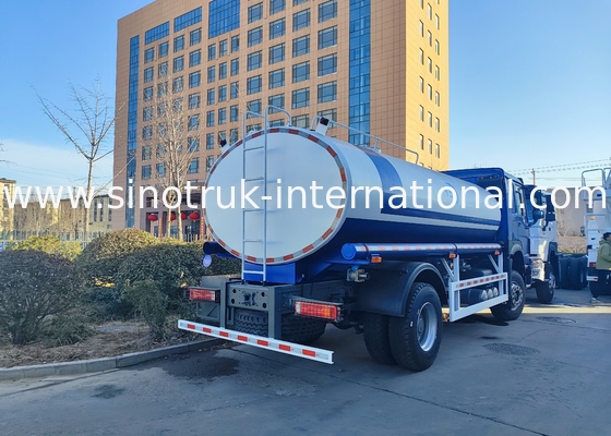 SINOTRUK HOWO 4x2 300 CV Chassis blu con carrozzeria serbatoio dell'acqua 10m3