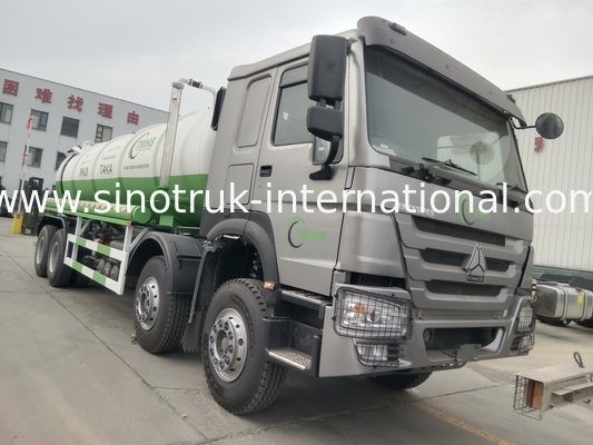 Pompa a vuoto Camion aspiratore di fognature Camion per la pulizia dei serbatoi settici 20CBM LHD 380 CV