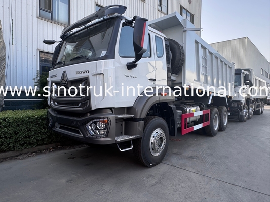 SINOTRUK HOHAN HOWO 380HP LHD Tipper Dump Truck 6X4 Box di carico a disegno