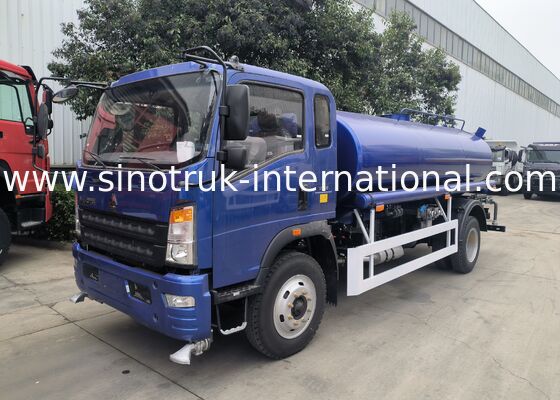 Autocisterna SINOTRUK HOWO con motore diesel da 140 CV, 8000 kg di peso lordo e trazione LHD RHD per il trasporto di acqua municipale e industriale